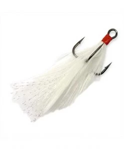 Spro.com Gamakatsu Replacement Hooks Gamakatsu Feathered Treble (White)