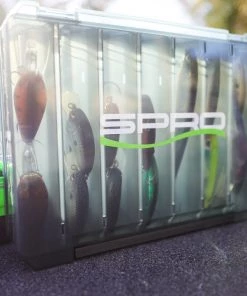 Spro.com SPRO BOX 3500 RV BLK/GRN Tackle Box