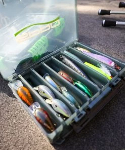 Spro.com SPRO BOX 3500 RV BLK/GRN Tackle Box