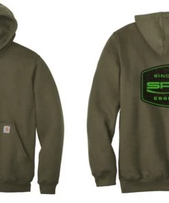 Spro.com LOGO GOODS SPRO HOODIE ESSENTIAL DARK OLIVE