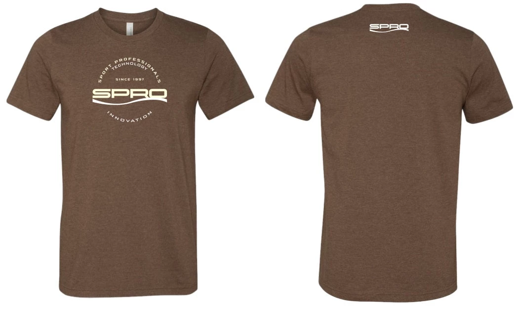 Spro.com SPRO T-SHIRT INNOVATION & TECHNOLOGY BROWN