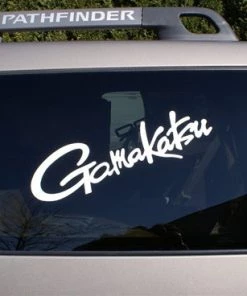 Spro.com LOGO GOODS GAMAKATSU BOAT DECAL WHITE