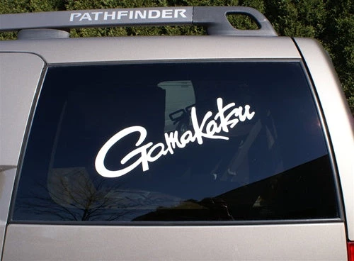 Spro.com LOGO GOODS GAMAKATSU BOAT DECAL WHITE