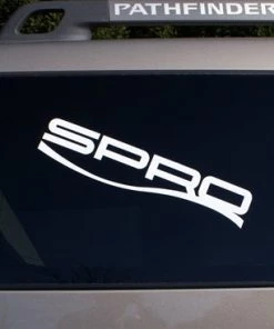 Spro.com SPRO BOAT DECAL BLACK&GREEN LOGO GOODS