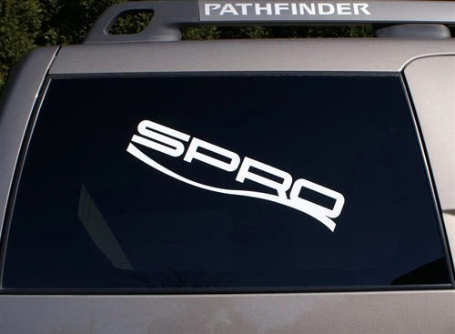 Spro.com SPRO BOAT DECAL WHITE