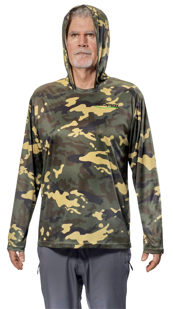 Spro.com SPRO SUN HOODIE CAMO LOGO GOODS