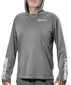 Spro.com SPRO SUN HOODIE GRAY LOGO GOODS