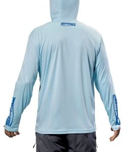 Spro.com SPRO SUN HOODIE LIGHT BLUE