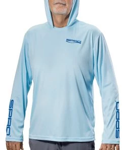 Spro.com SPRO SUN HOODIE LIGHT BLUE