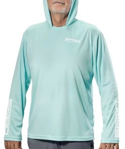 Spro.com LOGO GOODS SPRO SUN HOODIE SEA GREEN