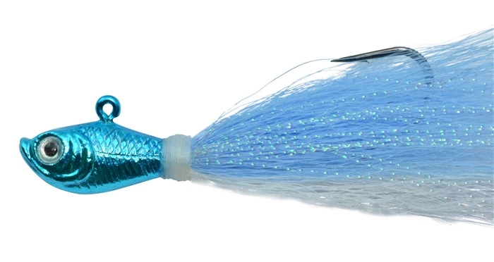 Spro.com BUCKTAIL JIG CHROME BLUE