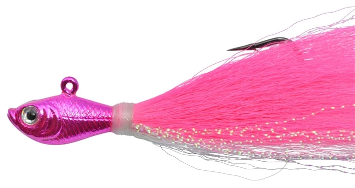 Spro.com BUCKTAIL JIG CHROME PINK