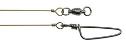 Spro.com MONO WIRE LEADER BALL BEARING SWIVEL (12")
