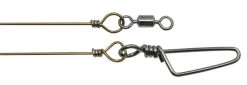 Spro.com MONO WIRE LEADER-POWER SWIVEL-COAST LOCK SNAP (10") Leaders