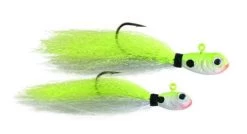 Spro.com PHAT FLIES CHARTREUSE GHOST (2PC/PK)