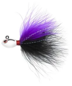 Spro.com RKSTAR STEELHEAD JIG PURPLE/BLACK/WHITE