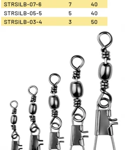 Spro.com TARU SWIVEL WITH INTERLOCK SNAP Swivels