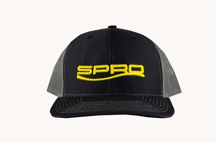 Spro.com SPRO TRUCKER HAT BLK/GRY YLW