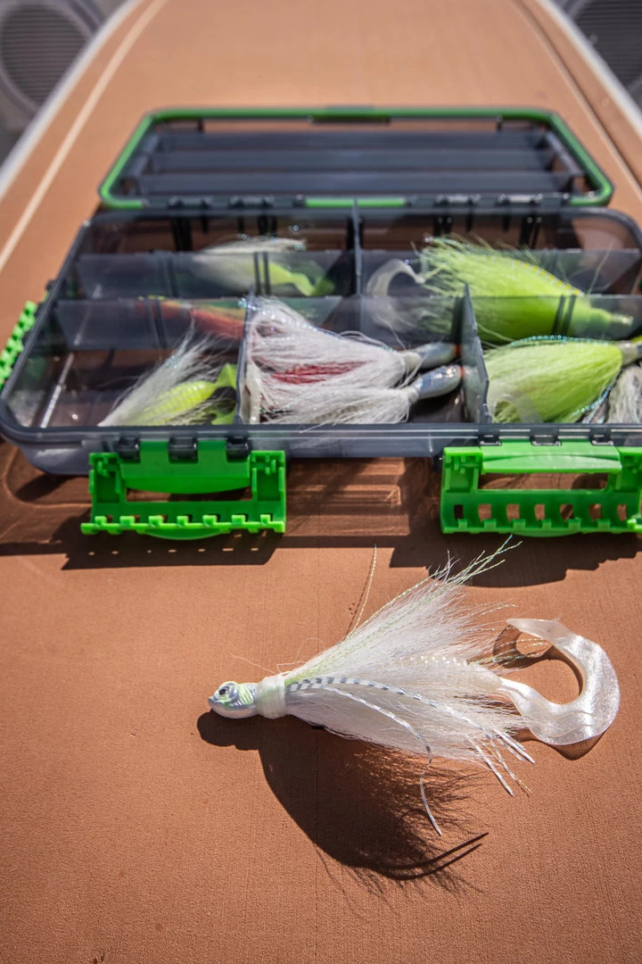 Spro.com POWER BUCKTAIL ZEBRA WHITE